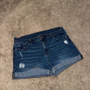 Denim Blue Women's Shorts